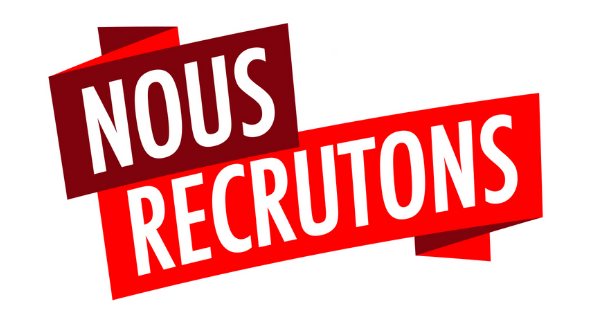 Nous recrutons